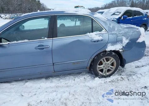 2007 Honda Accord 2.4 Ex из США, поврежденный, VIN 1HGCM56877A083802